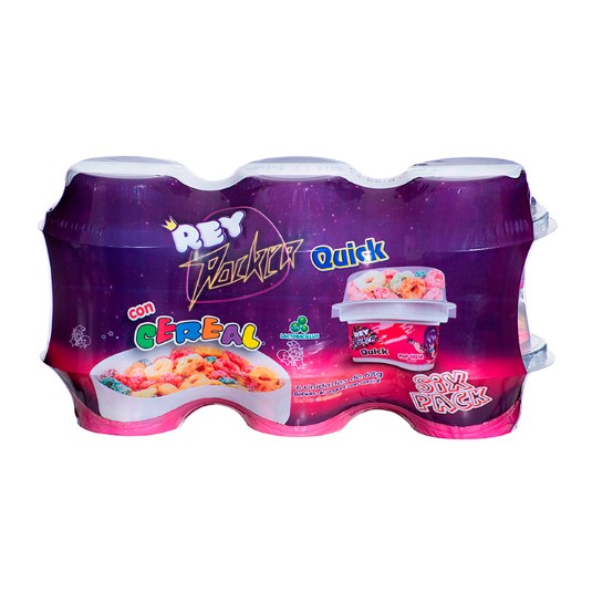 Yogurt Rey Rocker Sixpack Quick Cereal C/U 68 Ml.