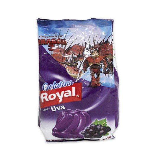 Gelatina Uva Royal 400 Gr