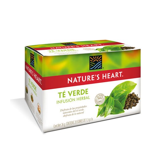 Té Verde Nature´S Heart X 20 Uni