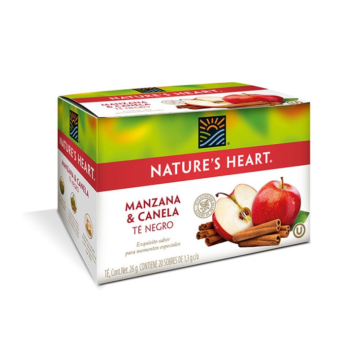 Infusión Manzana Y Canela Nature´S Heart X 20