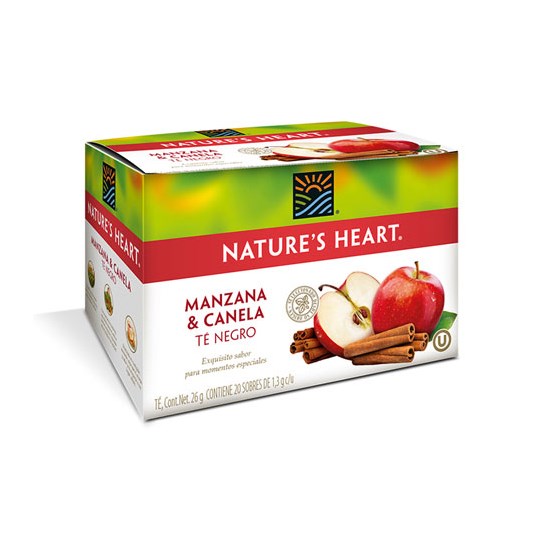 Infusión Manzana Y Canela Nature´S Heart X 20