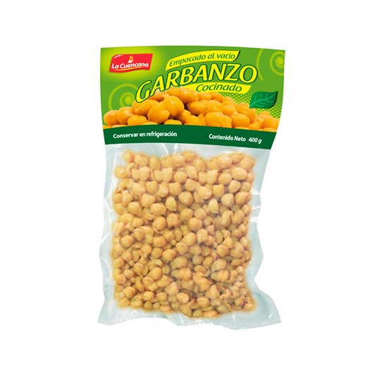 Garbanzo Cocinado La Cuencana 400 Gr