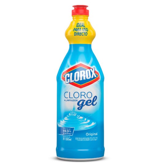 Cloro Power Gel Original Clorox 1 Lt.