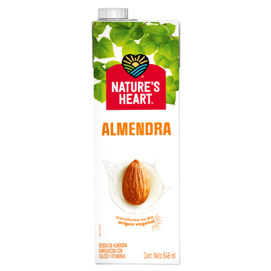 Bebida Nature´s Heart Almendra 946 ML.