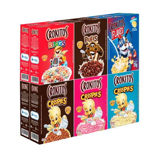 Cereal Surtido Crokitos Pack X 12 c/u 26 gr