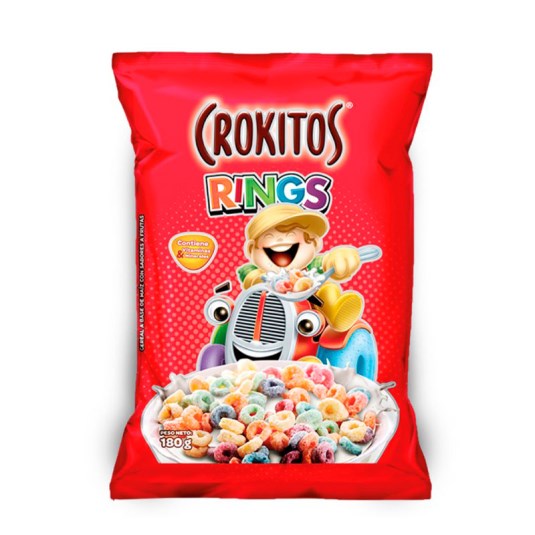 Cereal Aritos De Colores Funda Crokitos 180 gr