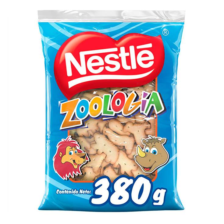 Nestlé Galleta Zoología Vainilla 380 Gr