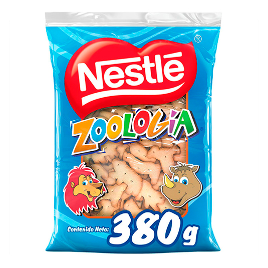 Nestlé Galleta Zoología Vainilla 380 Gr