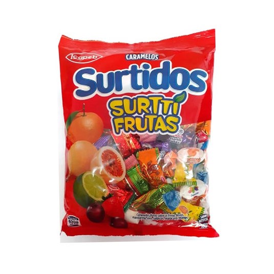 Caramelo Extra Surttifrutas Icapeb 400 Gr