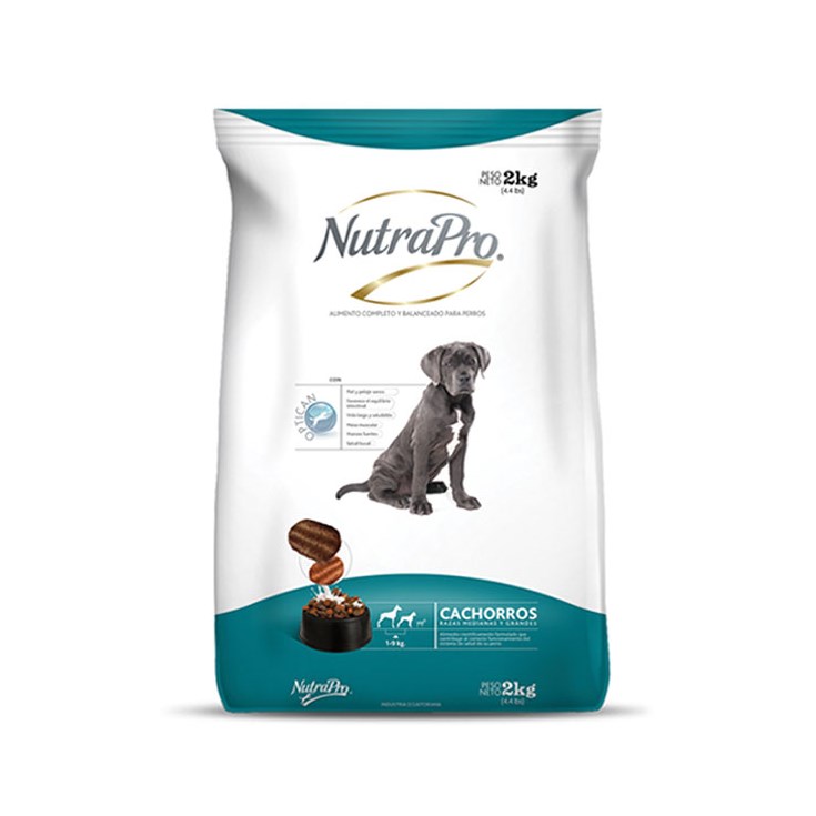 Comida Para Perro Cachorro Raza Mediana Nutrapro