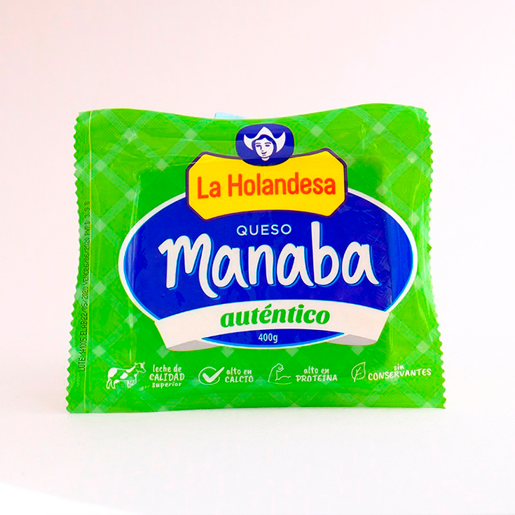 Queso Fresco Manaba La Holandesa 400 Gr.