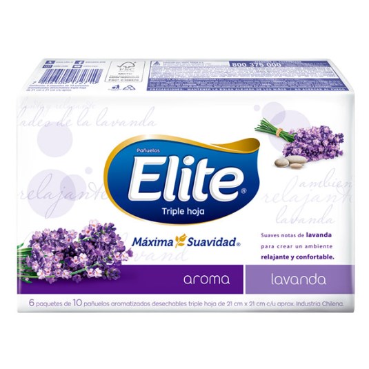 Elite Pañuelo Aroma X 6 Uni