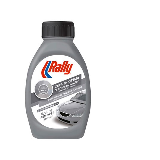 Rally cera liquida color plata 500 ml.