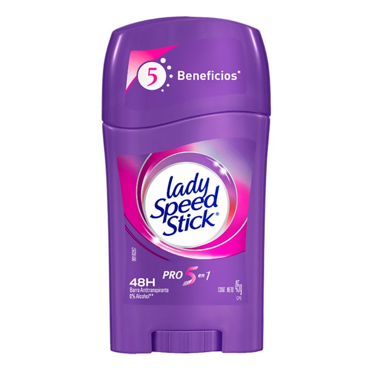 Pro 5 En 1 Stick Lady Speed Stick 45 Gr