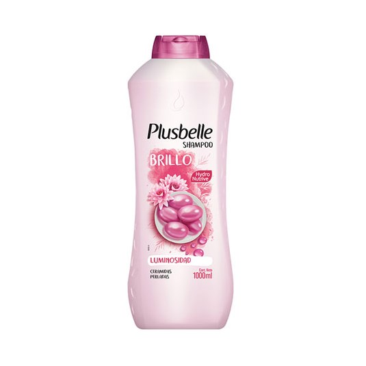 Shampoo Ceramidas Brillo Plusbelle 1 Lt