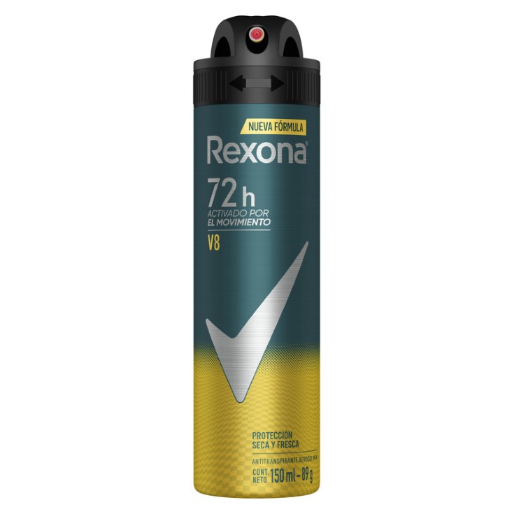 Desodorante Spray Hombre V8 Rexona 90 Gr