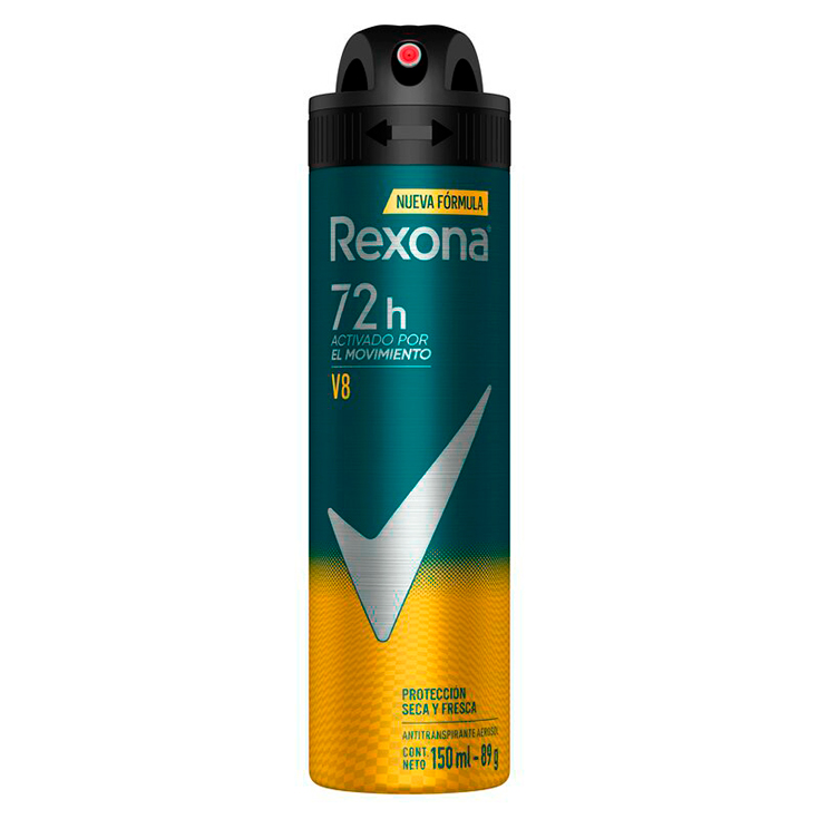 Desodorante Spray Hombre V8 Rexona 90 Gr