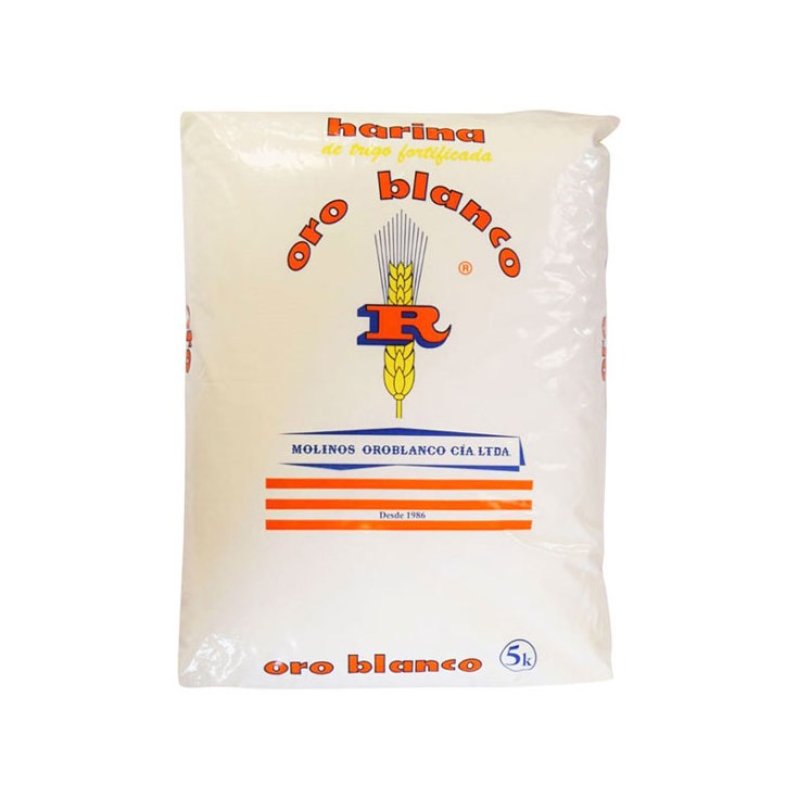 Harina Oro Blanco 5 Kg. Harina Oro Blanco 5 Kg.