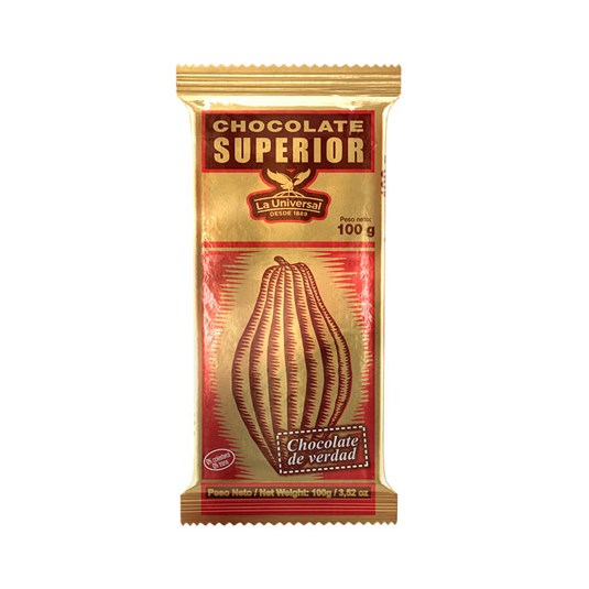 Tableta De Chocolate Superior 100 G.