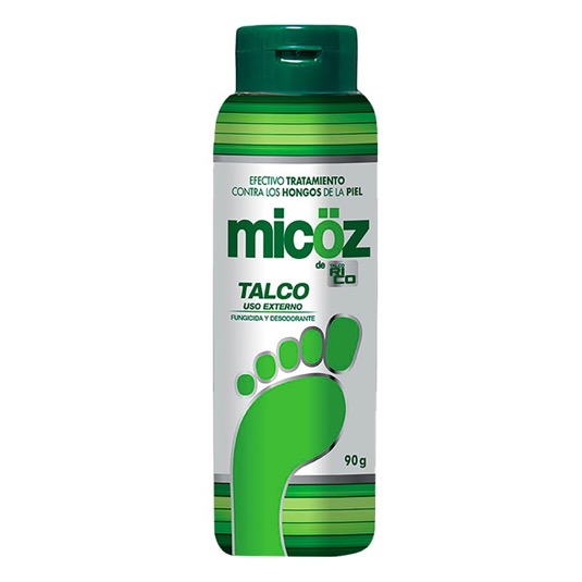 Micoz talco tratamiento de hongos 90 gr.