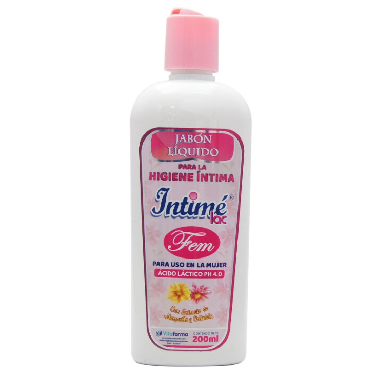 Intimelac jabon liquido intimo femenino 200 gr.