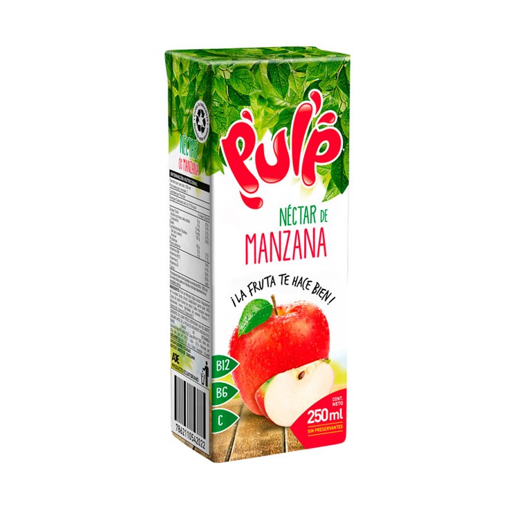 Néctar Manzana Pulp 250 Ml