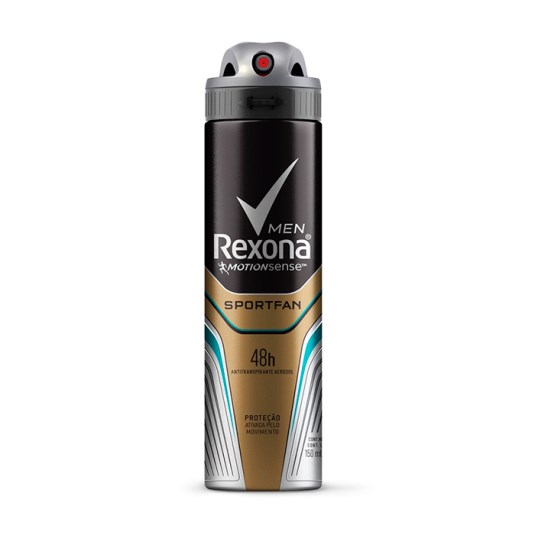 Desodorante spray men sport fan Rexona 90 gr.