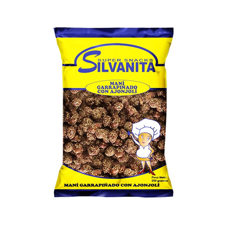 Maní Dulce Ajonjolí Silvanita 250 Gr Maní Dulce Ajonjolí Silvanita 250 Gr