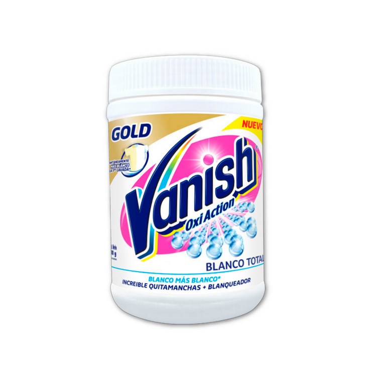 Pack Quitamanchas Líquido Vanish Ropa Blanca 900ml + 450ml 