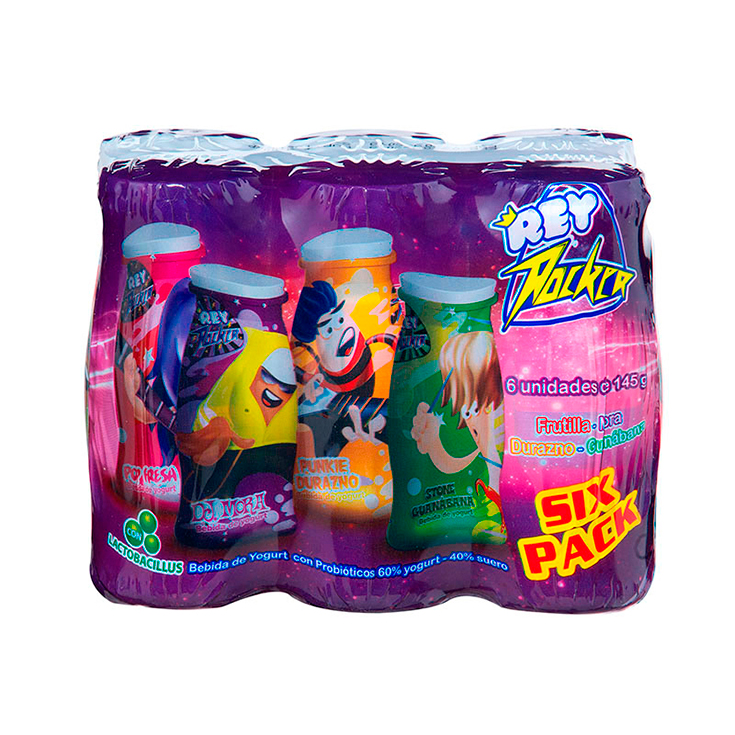 Yogurt Rey rocker sixpack c/u 150 gr