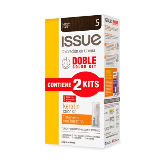Issue Tinte Doble Color Kit N5 Castanio Claro