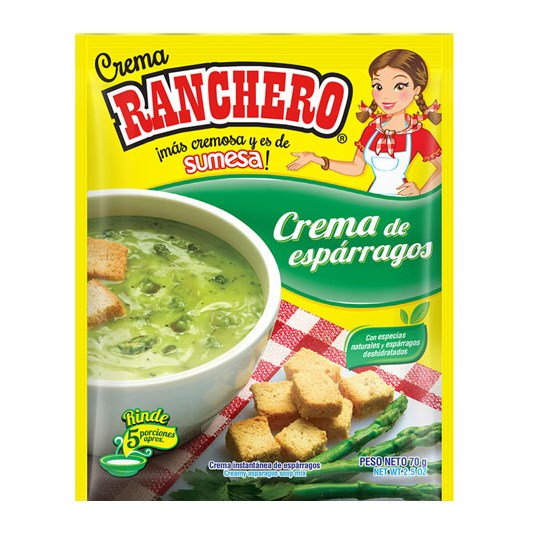 Crema Champiñones Ranchero 70 Gr