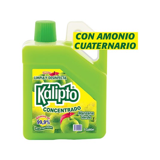 Desinfectante Manzana Verde Kalipto 4 Lt