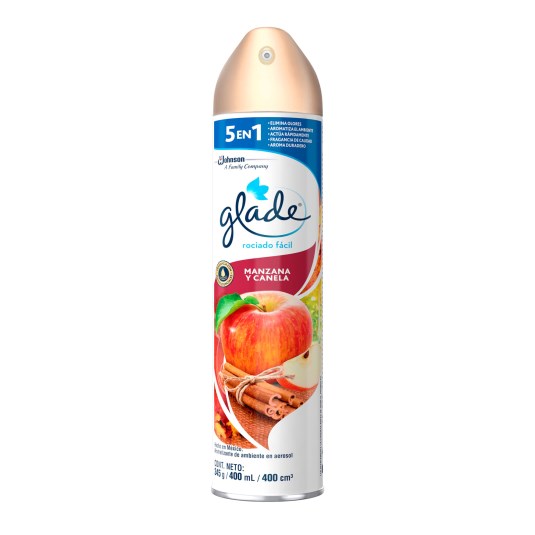 Aerosol Ambeintal Glade Manzana Canela 400 Ml.