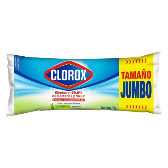 Cloro Sachet Limon Jumbo Clorox 270 Ml