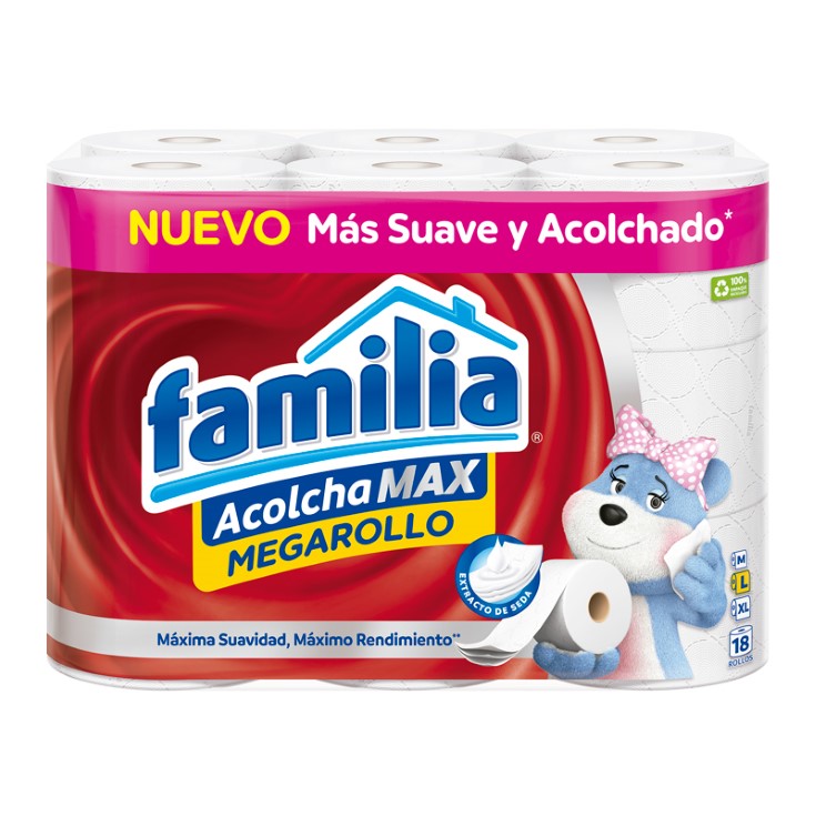 Papel Higenico Extragante Familia 18Und