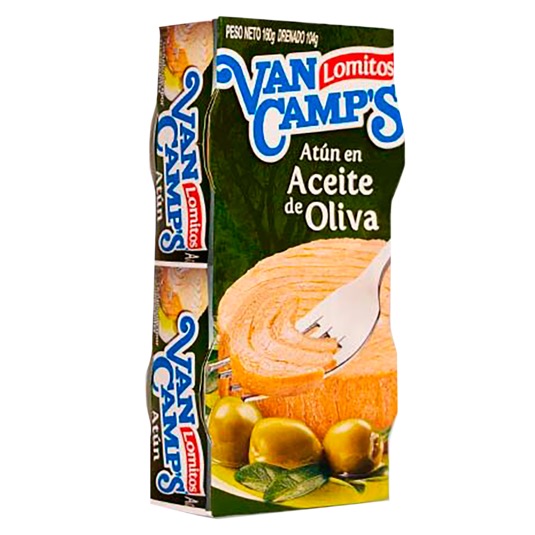 Van camps atun 2pack aceite oliva abre facil 160 gr.