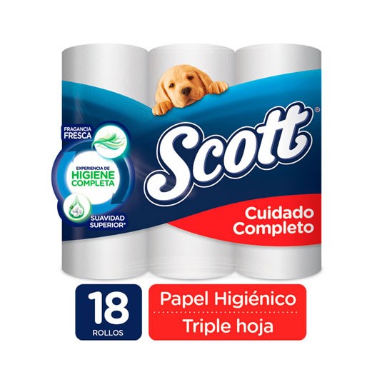 Papel Higenico Rollo Scott 18Und