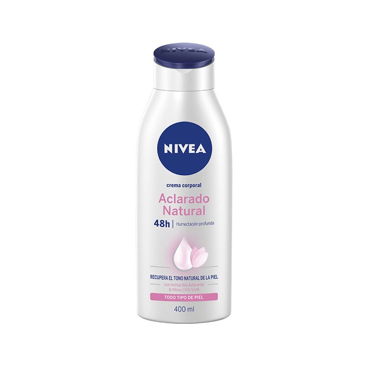 Crema Body Aclarado Natural Nivea 400 Ml