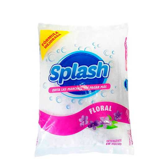 Detergente Splash fragancia floral 1 kg.