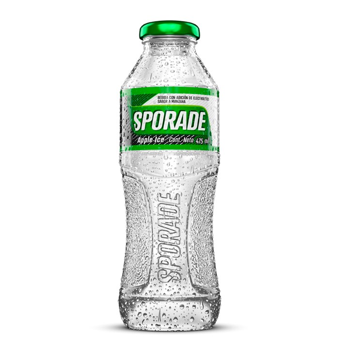 Bebida Hidratante Sabor A Apple Ice Sporade 475ML Bebida Hidratante Sabor A Apple Ice Sporade 475ML