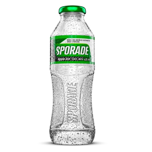 Bebida Hidratante Sabor A Apple Ice Sporade 475ML