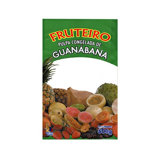 Pulpa Congelada Guanánaba Fruteiro 500Gr