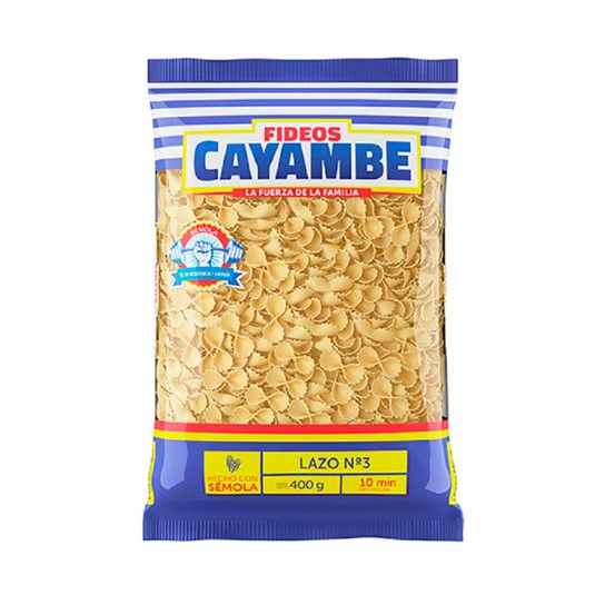 Fideo Lazo 3 Cayambe 400 Gr