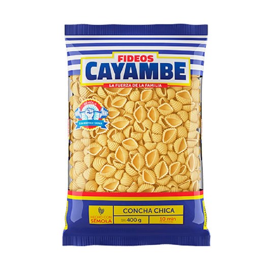 Fideo Concha Chica Cayambe 400 Gr