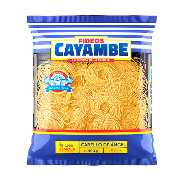 Fideo Cabello De Ángel Cayambe 400 Gr