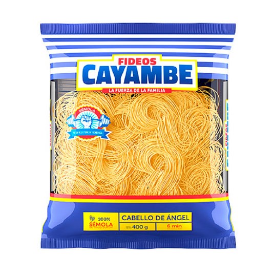 Fideo Cabello De Ángel Cayambe 400 Gr