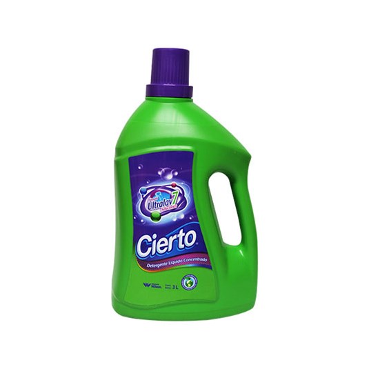 Detergente Líquido Ultra Lav7 Botella Cierto