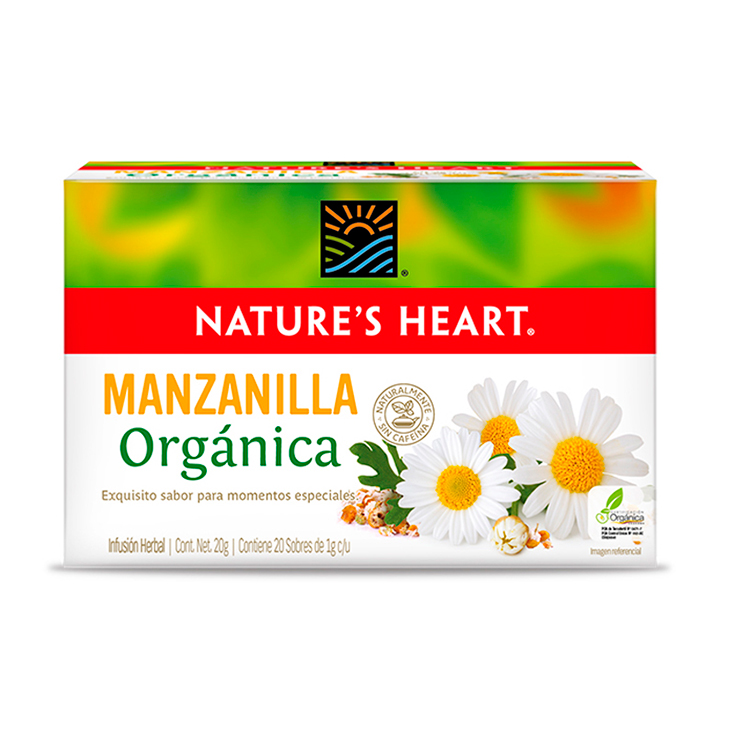 Te Organico Nature´S Heart Manzanilla 20 Gr.