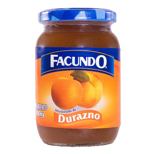 Mermelada Durazno Facundo 300 Gr